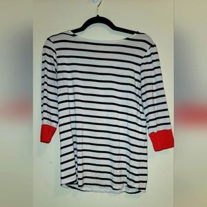 Womans striped top s/m size